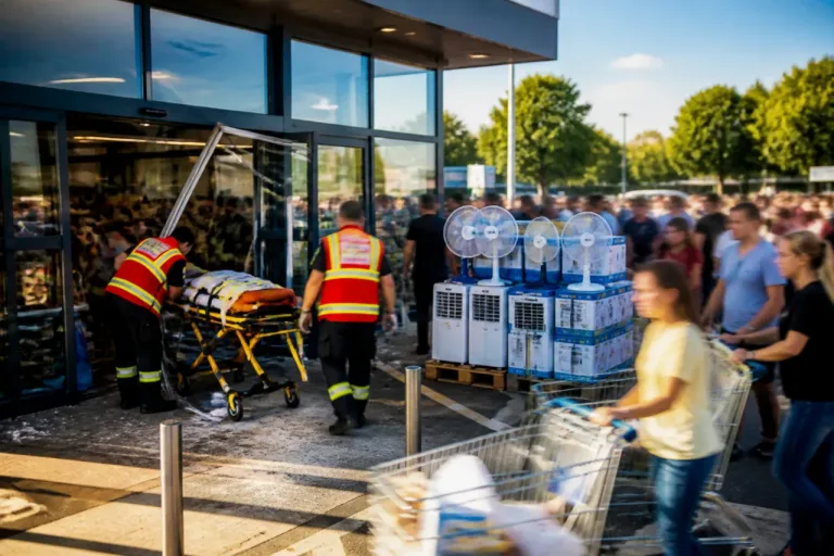 Ruée chez Lidl près de Lons-le-Saunier : bousculade, pompiers mobilisés et portiques forcés