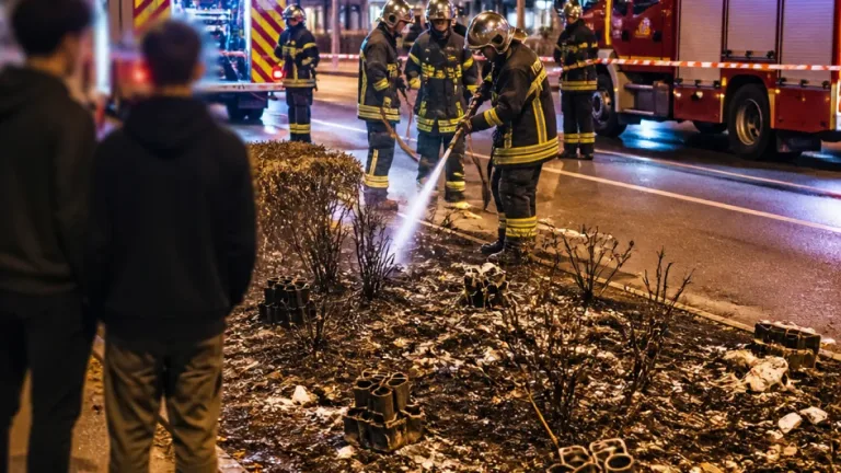 Rueil-Malmaison : deux mineurs de 14 ans en garde à vue après un départ de feu lié à des mortiers d'artifice