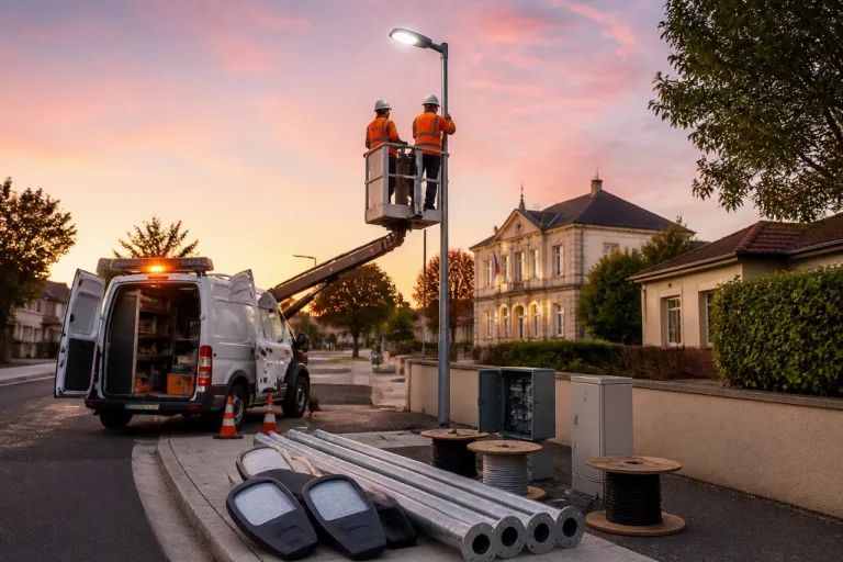 Saint-Aubin-de-Médoc lance la bascule totale vers un éclairage public 100 % LED