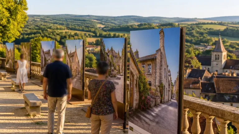 Saint-Benoît : l’exposition photo des « Petites cités de caractère » au belvédère jusqu’au 30 août