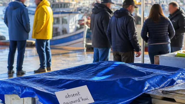 Saint-Brieuc : émotion au marché après la mort du pêcheur Christophe Mallet