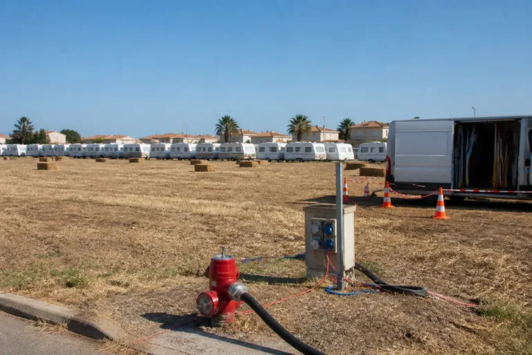 Saint-Cyprien: branchements jugés dangereux après l’installation illégale de caravanes, l’État prêt à évacuer