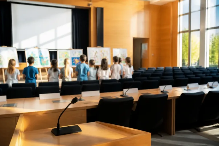 Saint-Denis : des jeunes élus présentent leurs actions au conseil municipal