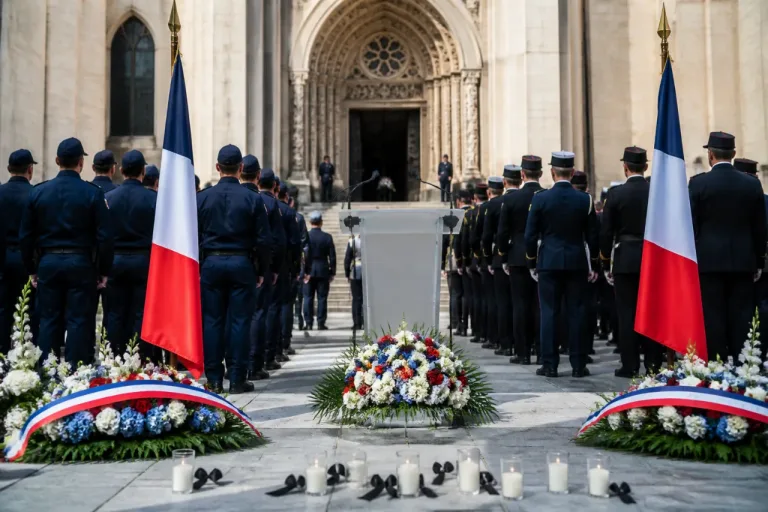 Saint-Denis: l’hommage national à Christian Lambert, ex-patron du Raid, marque les esprits