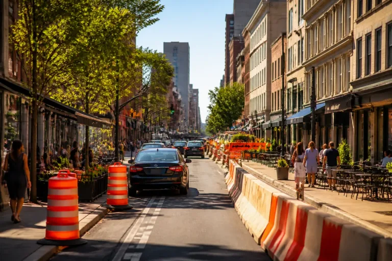 Saint-Denis : le retour des voitures sur la rue Saint-Denis à Montréal relance le débat sur la piétonnisation