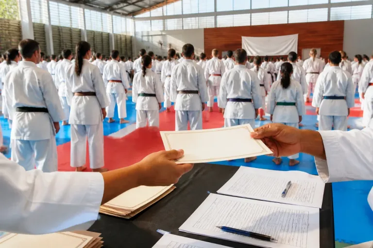 Saint-Denis : plus de 160 karatékas réunis au dojo de Champ Fleuri pour les passages de grade