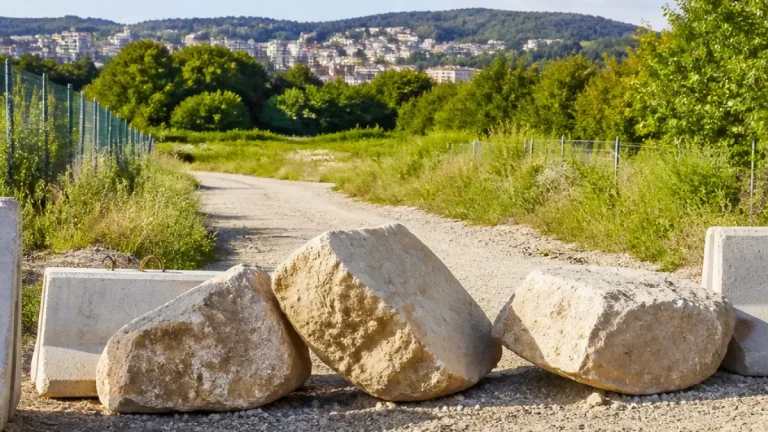 Saint-Étienne — Des communes sécurisent leurs terrains pour prévenir les installations illégales