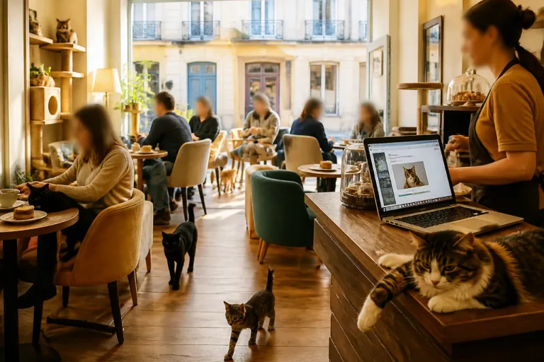 Saint-Étienne : le café des chats « La Patte de velours » lance une cagnotte pour survivre