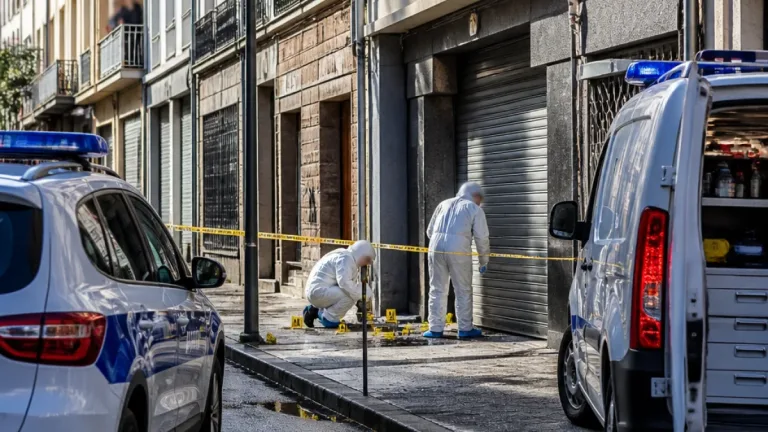 Saint-Étienne : un homme blessé à la jambe dans la rue Antoine-Durafour, la police scientifique en intervention