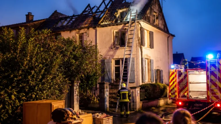 Saint-Lattier : une maison ravagée par la foudre, le propriétaire indemne