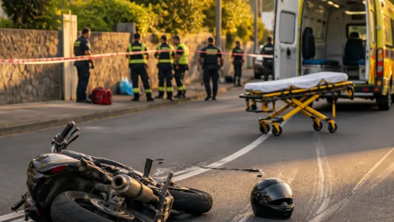 Saint-Leu : un motard percute un piéton au Plate, la victime grièvement blessée