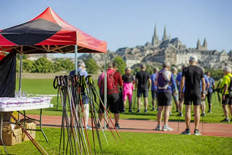 Saint-Lô : la marche nordique du Stade Saint Lois gagne en visibilité