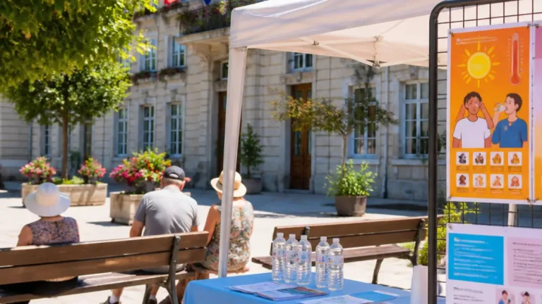 Saint-Lô : la ville et le CCAS se mobilisent face à l’alerte orange canicule
