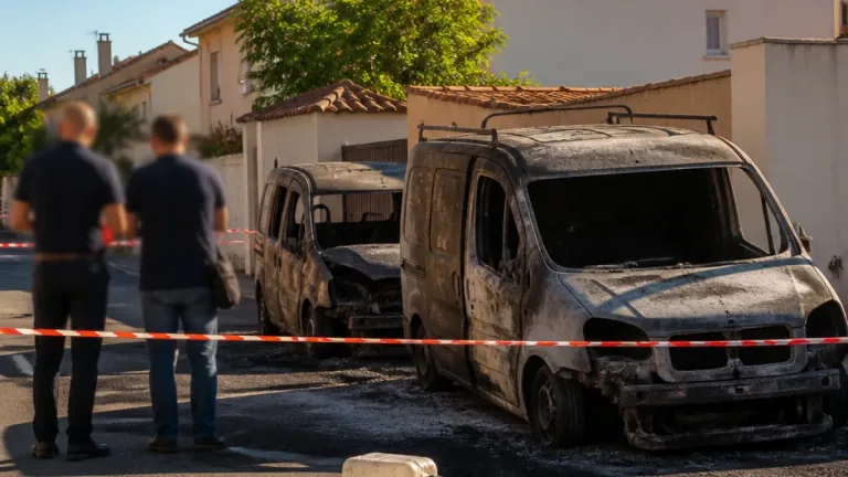 Saint-Louis : un vigile interpellé après l'incendie de deux véhicules de la Garde civile espagnole