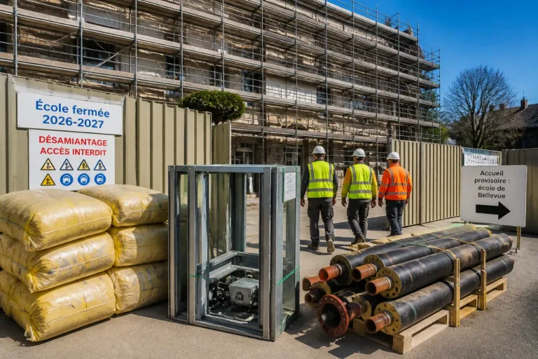Saint-Malo: l’école de Rocabey fermée un an pour une rénovation lourde à 2,6 M€