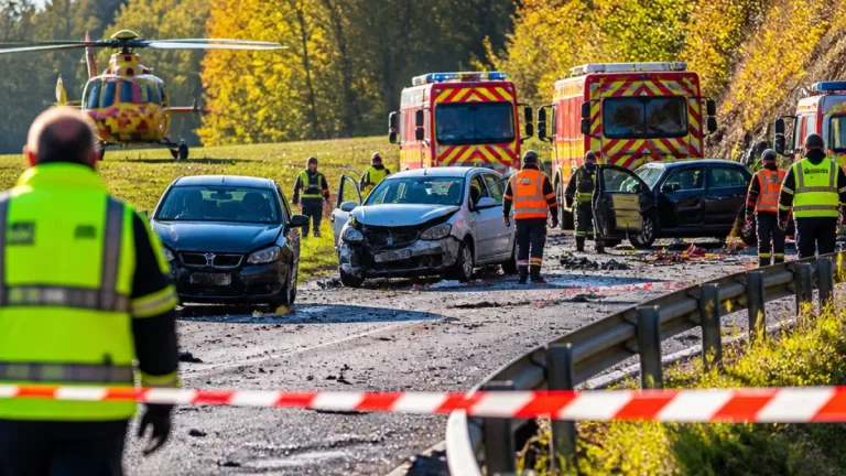 Saint-Ours-les-Roches : quatre blessés après un violent choc, un patient héliporté
