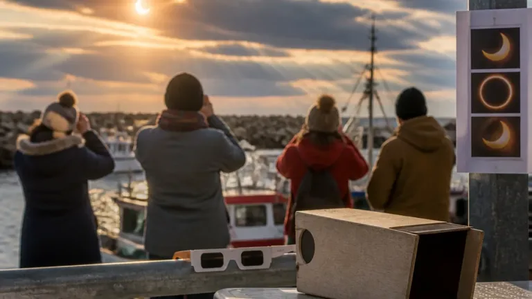 Saint-Pierre : attention aux yeux — rappel et horaires pour l’éclipse partielle signalée