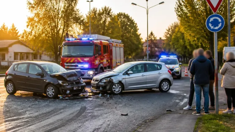 Saint-Quentin : nouvelle collision à l'intersection du chemin de Neuville et du boulevard Fontaine-Notre-Dame