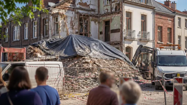 Saint-Quentin : un mois après l'explosion, les gravats et les questions restent rue Henriette-Cabot