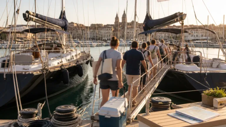 Saint-Raphaël : une liaison à la voile vers la Corse relance le port avec une offre décarbonée