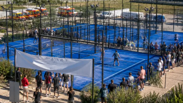Saint-Victoret : 40 équipes de pompiers se retrouvent pour la 3e édition du tournoi de padel