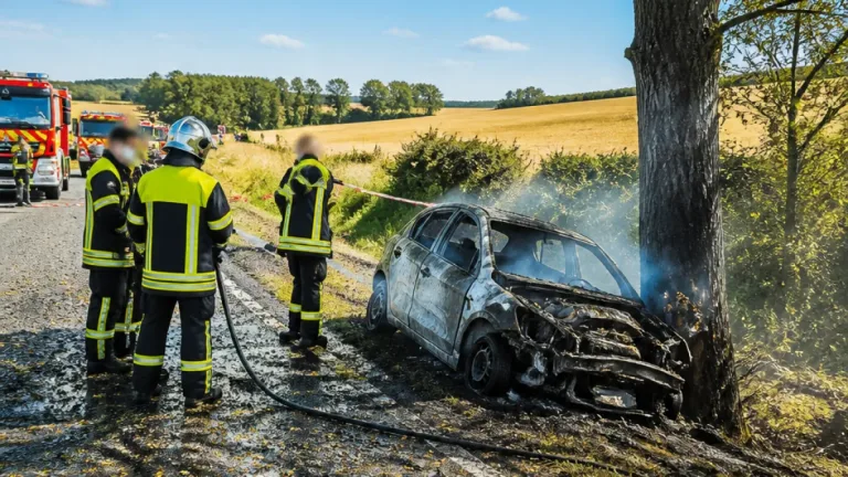 Sainte-Colombe (Doubs) : cinq jeunes blessés après une sortie de route, deux héliportés