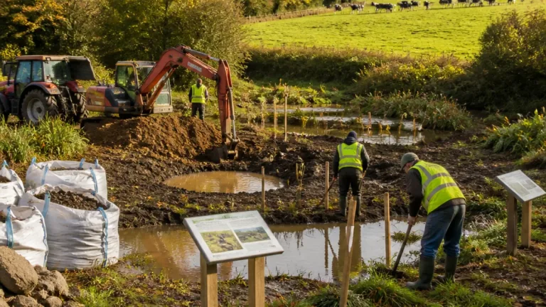 Sainte-Geneviève-en-Bray : un projet collectif pour restaurer les mares du bocage