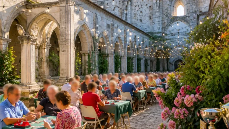 Saintes : l'Abbaye aux Dames accueille le festival de bridge avec 17 000 € de dotation