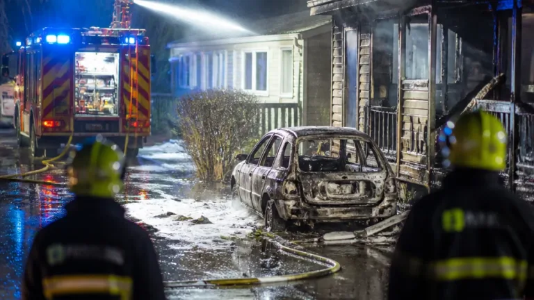Sauveterre-Saint-Denis : une maison, un mobil-home et plusieurs véhicules détruits par un incendie nocturne