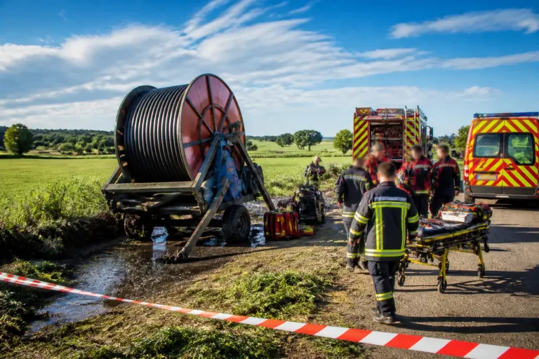 Savenès : un agriculteur grièvement blessé par un enrouleur d’irrigation, mobilisation massive des secours