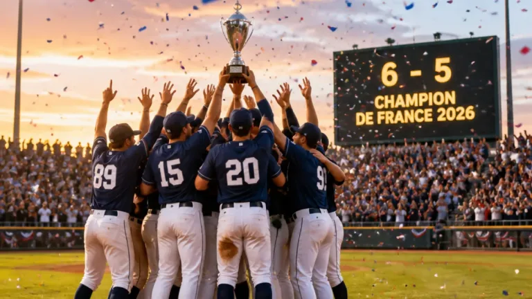 Savigny-sur-Orge champion de France 2026 : les Lions retrouvent le sommet du baseball