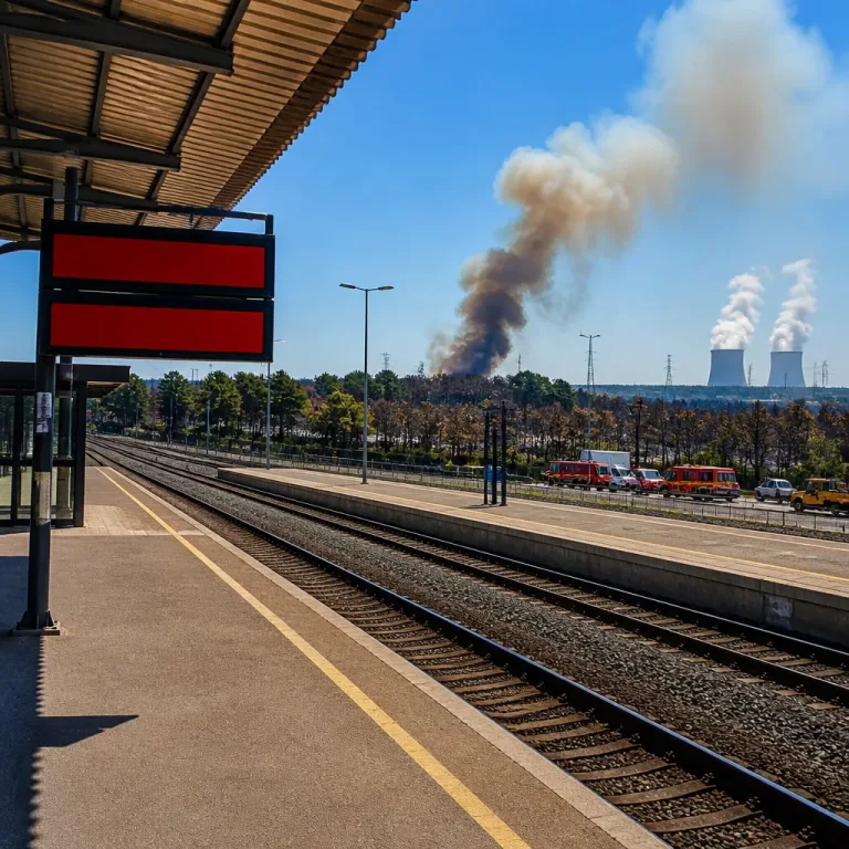 Canicule : 37 départements en alerte rouge, trains coupés et réacteurs nucléaires ajustés