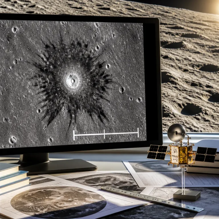 Un cratère de 222 m identifié sur la Lune, le plus grand impact récent connu