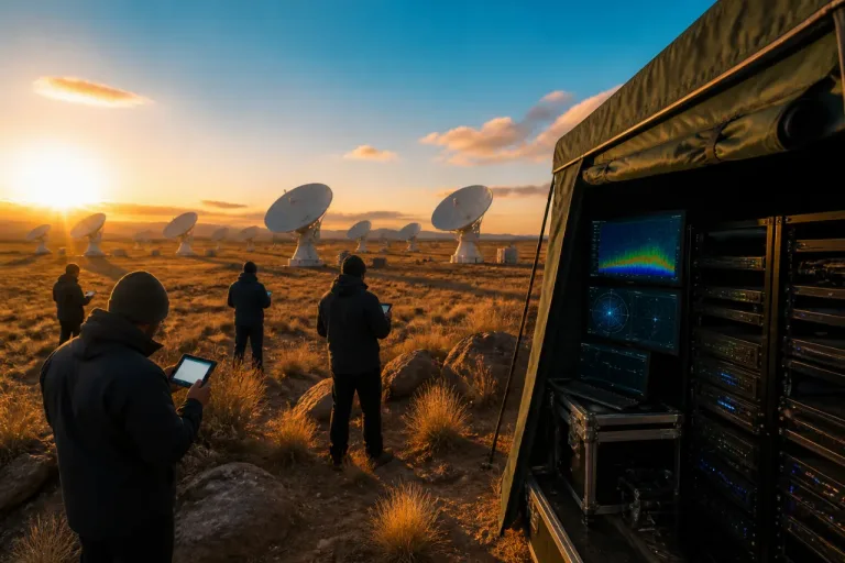 Le réseau SKA pourrait capter les «fuites» radio de civilisations extraterrestres en quelques heures