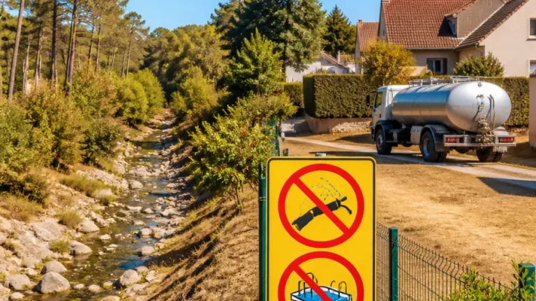 Sécheresse : 11 communes du Sud‑Est des Yvelines placées en situation de crise