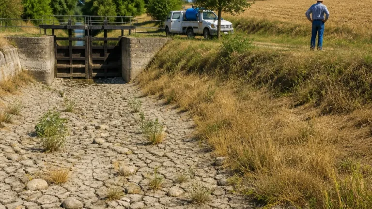 Sécheresse dans le Calvados : la moitié ouest en situation de crise, l’est sous alertes
