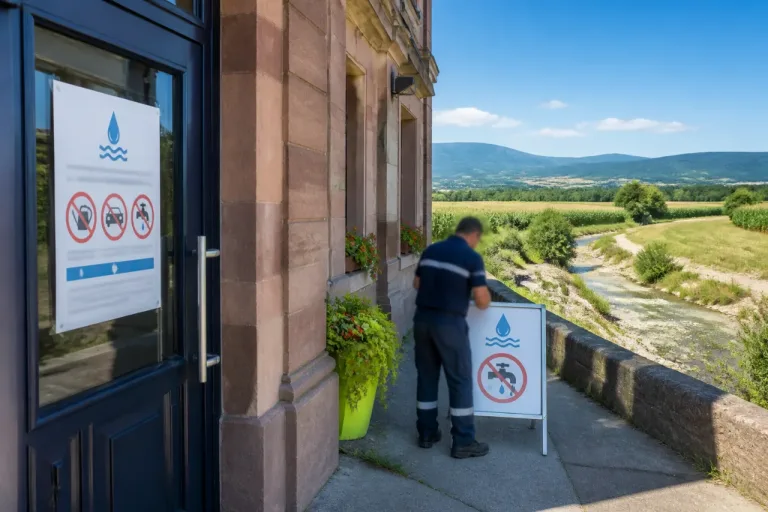 Sécheresse dans le Haut‑Rhin : la préfecture durcit les restrictions d’usage de l’eau