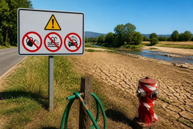 Sécheresse en Saône-et-Loire: restrictions durcies aux portes de la Loire