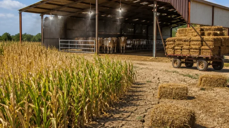 Sécheresse et canicules : l'élevage eurélien contraint d'anticiper l'hiver fourrager