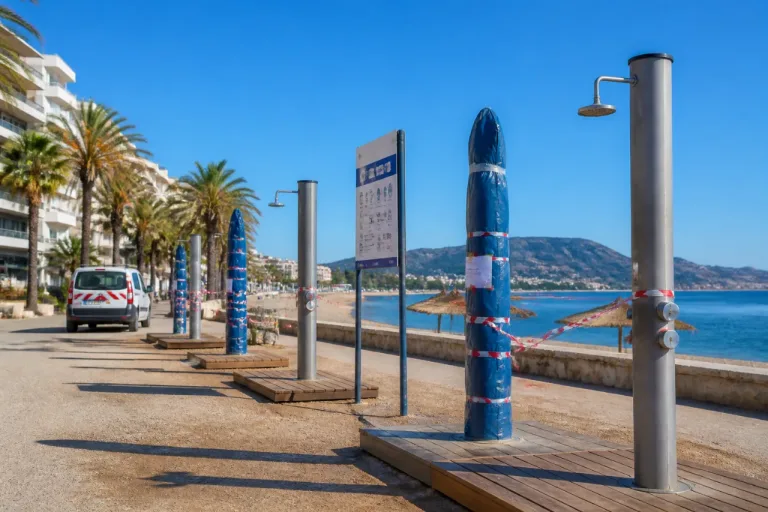Sécheresse et douches de plage : le littoral varois divisé sur les réponses municipales