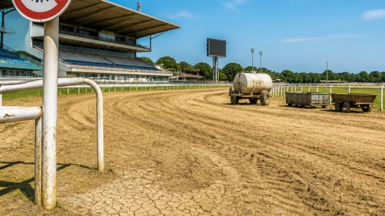 Sécheresse : les courses hippiques de Saint-Omer annulées, l’hippodrome à l’arrêt