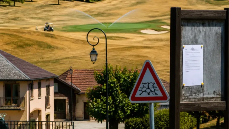 Sécheresse : polémique autour de l'arrosage limité du golf de Rougemont-le-Château