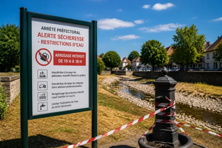 Sécheresse: restrictions d’eau étendues à la quasi-totalité du Bas-Rhin