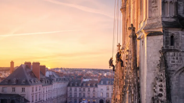 Secours à l’aube au sommet de la cathédrale d’Orléans : deux personnes évacuées indemnes