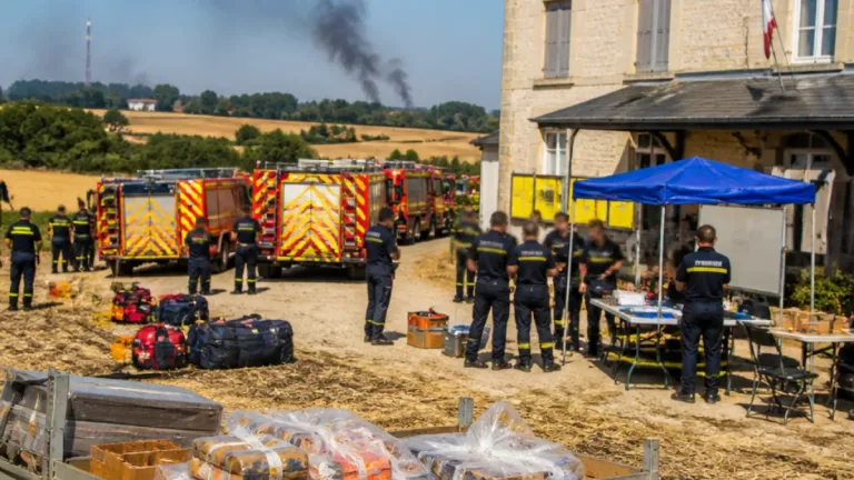 Seine‑et‑Marne placé en vigilance rouge : feux d’artifice annulés, pompiers mobilisés