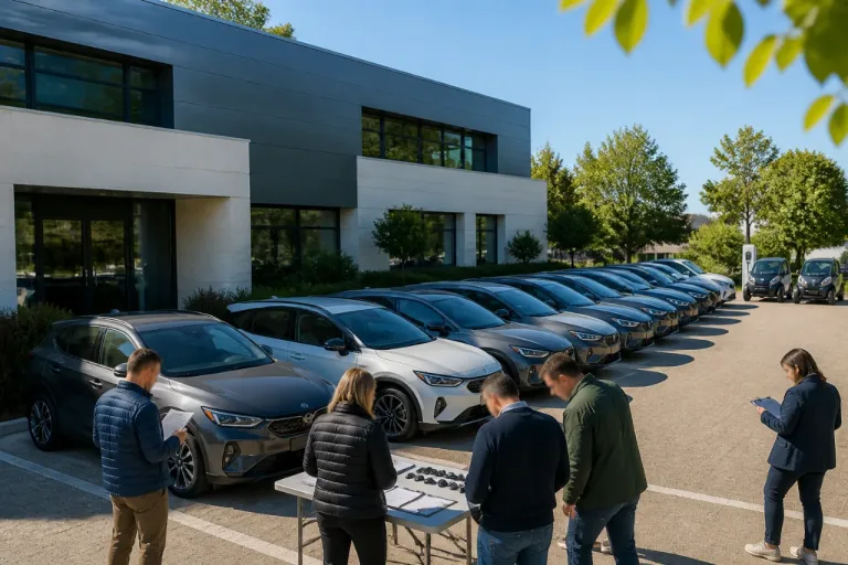 Seize voitures hybrides remises aux auxiliaires de vie : un coup de pouce pour l’Association familiale de Charente