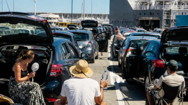 Sète : colère et inquiétude au port après des heures d’attente sous la canicule pour la traversée vers Nador