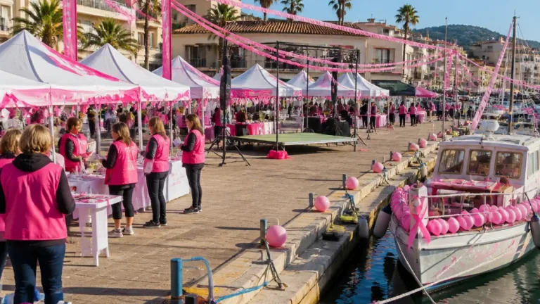 Six-Fours-les-Plages : un mois d'Octobre Rose entre sport, culture et prévention