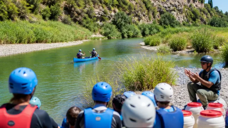 Six kilomètres sur l’Aude : immersion en canoë entre Puichéric et Castelnau-d’Aude