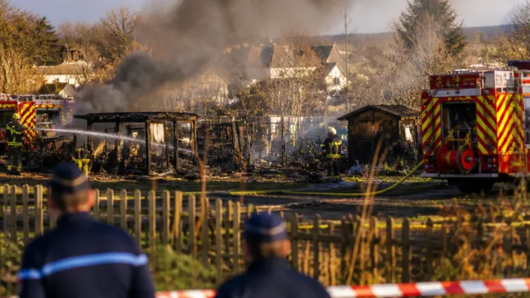 Soultz : un feu détruit 17 jardins familiaux et 8 cabanons, 5 000 m² brûlés